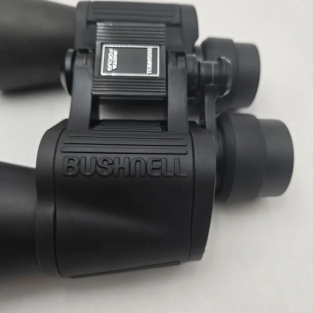 Title Bushnell Insta-Focus 10x50 Binoculars Wide Angle Field‎ 5.5° With Case...